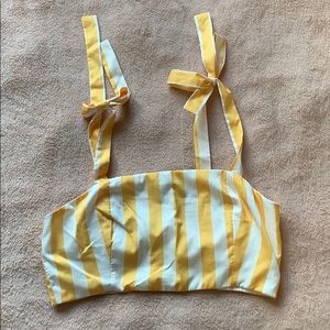 Showpo Stripped crop top